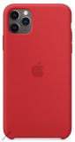 iPhone 11 Pro Max gyári szilikon tok piros színben