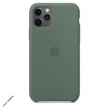 iPhone 11 Pro Max gyári szilikon tok fenyő zöld színben