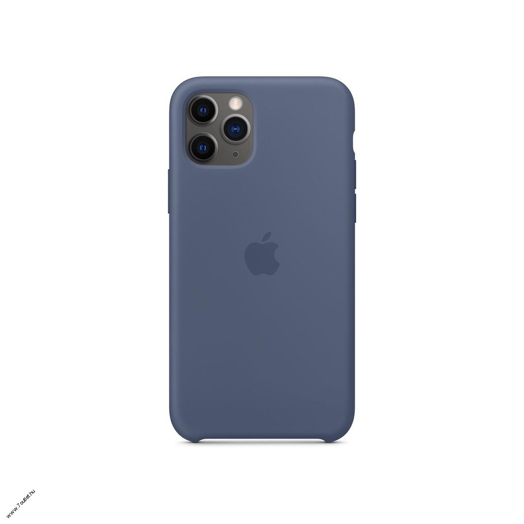 iPhone 11 Pro gyári szilikon tok alaszkai kék színben